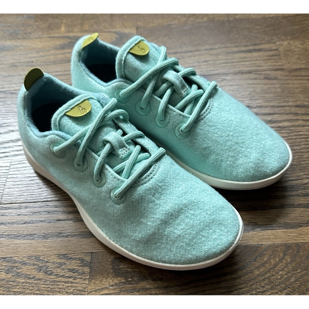 Allbirds Wool Runners Kotare Mint Green Limited Edition Sneakers Womens Size 6